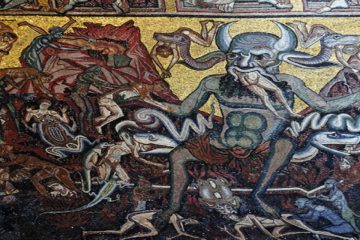 Handmade Mosaic Art, horror Mosaic Artworks, Mosaic Designs