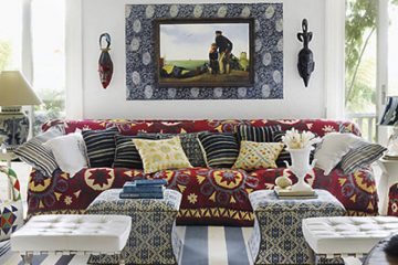 Eclectic Home interior design by Mosaics Lab
