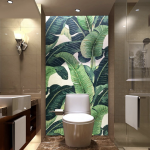handmade mosaic bathroom backsplash