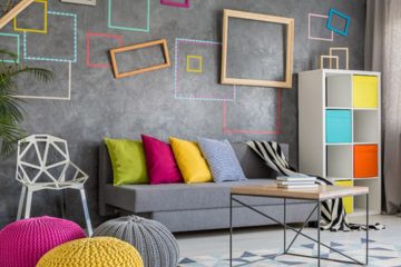 Feature wall, Statement wall.