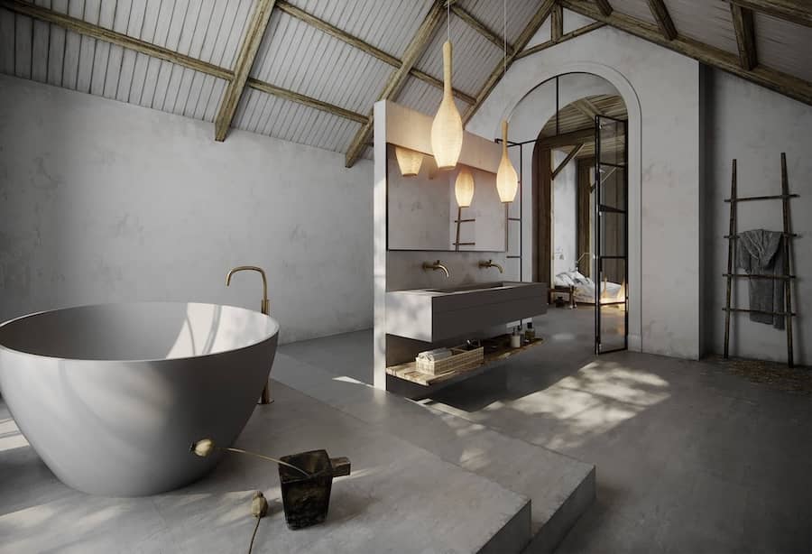 Bathroom_Mosaic_Design - Bathroom_Backsplash - Contemporary_Bathroom_Designs