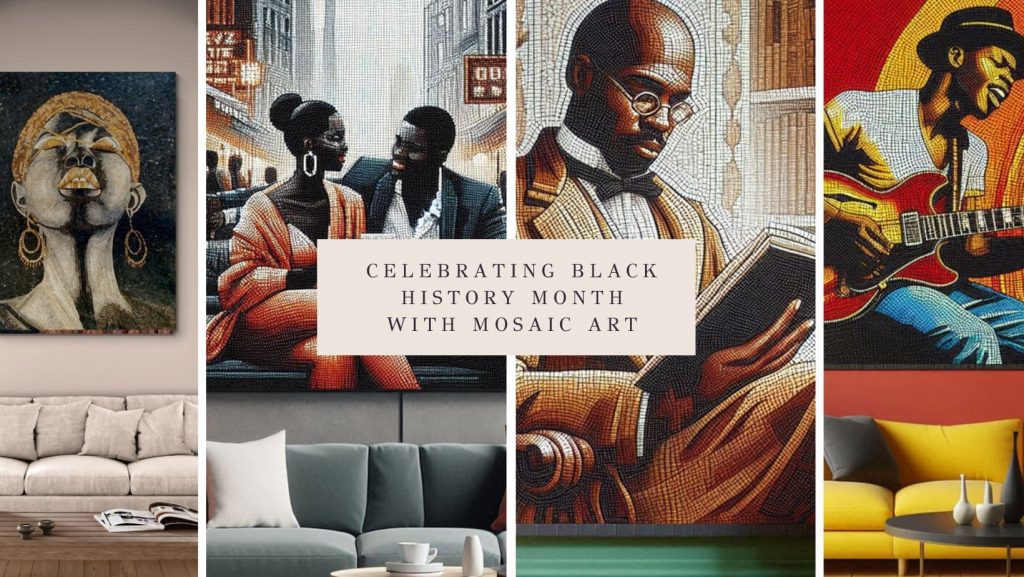 Celebrating Black History Month With Mosaic Art