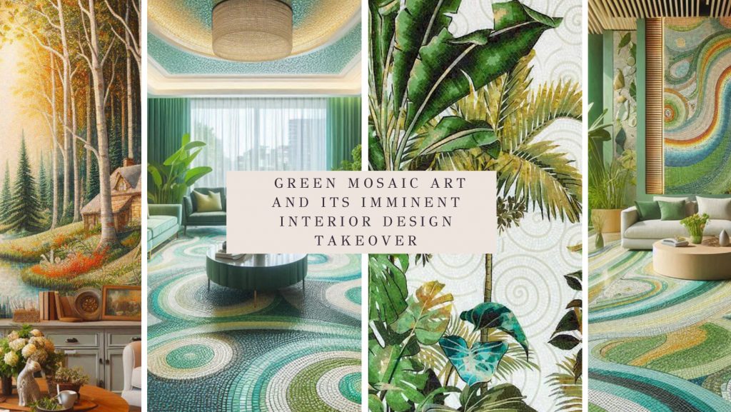 Green Mosaic Art And Its Imminent Interior Design Takeover