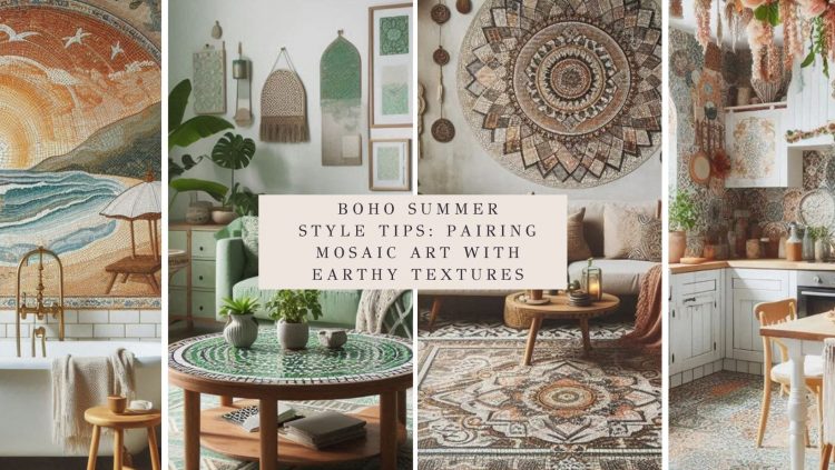 Mosaic_Art Interior_Design Boho_Design Contemporary_Mosaic_Artwork