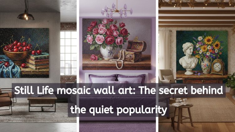 Still life mosaic artwork, Mosaic Mural Art, Mosaic Wall Art, Handmade Mosaic Art, Custom Mosaic Wall Art