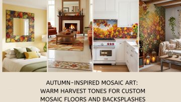 Tile Mosaic Floor, Mosaic Backsplash, Custom Mosaic Murals