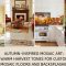 Tile Mosaic Floor, Mosaic Backsplash, Custom Mosaic Murals