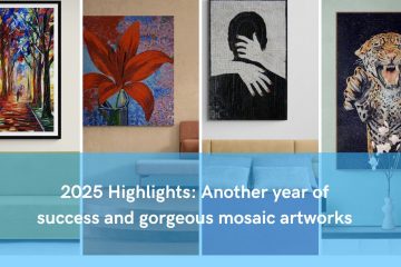 Handcrafted Mosaic Art, Mosaic Mural Art, Mosaic Tiles, Mosaic Backsplash