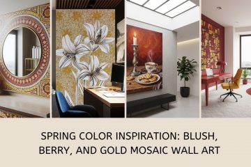 Mosaic Wall Art, Custom Mosaic Art, Contemporary Mosaic Wall Art