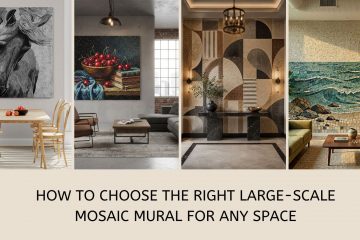 mosaic mural, Contemporary mosaic artwork, Mosaic Tiles,
