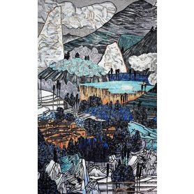Sleepy Mountains Wall Artwork