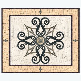 Sunlit Whisper Kitchen Mosaic Backsplash