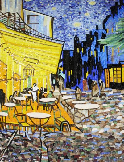 Van Gogh’s “Outdoor Café” Mosaic