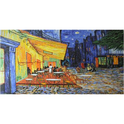Vincent van Gogh’s Cafe Terrace at Night