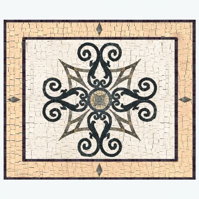 Sunlit Whisper Kitchen Mosaic Backsplash