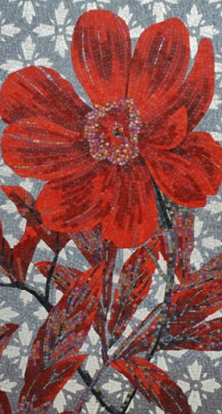 Scarlet Heaven Tile Mosaic Design