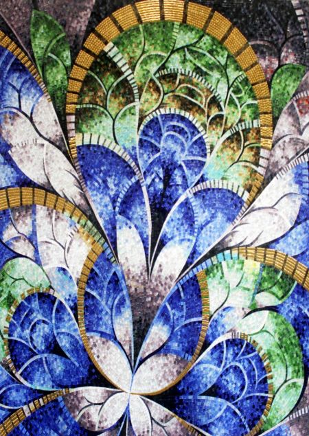 Kaleidoscopic Riddle Handmade Mosaic Art